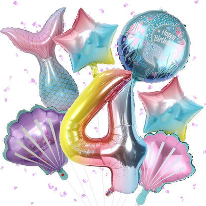 Dinosaur 5th Birthday Decorations, Dinosaur Birthday Party Decorations with Giant Inflatable Dinosaur Balloons 40 Inch Helium Foil Mylar Number 5 Balloons for Dinosaur Theme Birthday Party Decorations