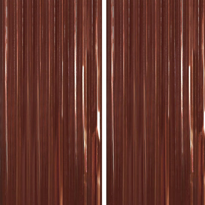 PartyWoo Silver Streamers 3pcs Tinsel Backdrop 8.2FT Metallic Tinsel Foil Fringe Streamer Curtains Party Photo Booth Backdrop for Graduation Baby Shower Bachelorette Wedding Disco Party Decorations