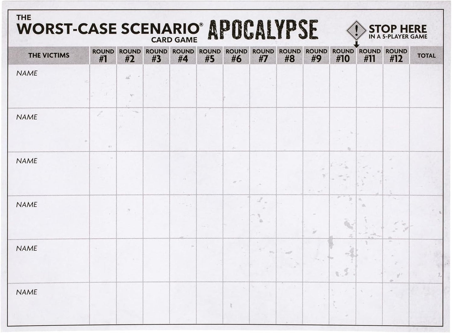The Worst-CASE Scenario Card Game – All-New Family/Party Game for Adults and Kids 10+ | 0% Trivia and 100% Humorous Fun