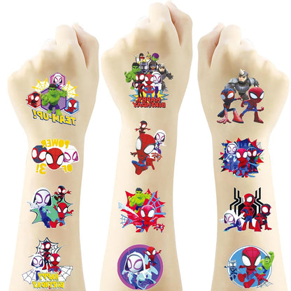 60 Pcs Princess Temporary Tattoos Birthday Themed Party Supplies Decoration Favors Cartoon Cute Sticker for Kids Girls Home Activity Class Prizes Carnival Christmas Rewards (60, princess)