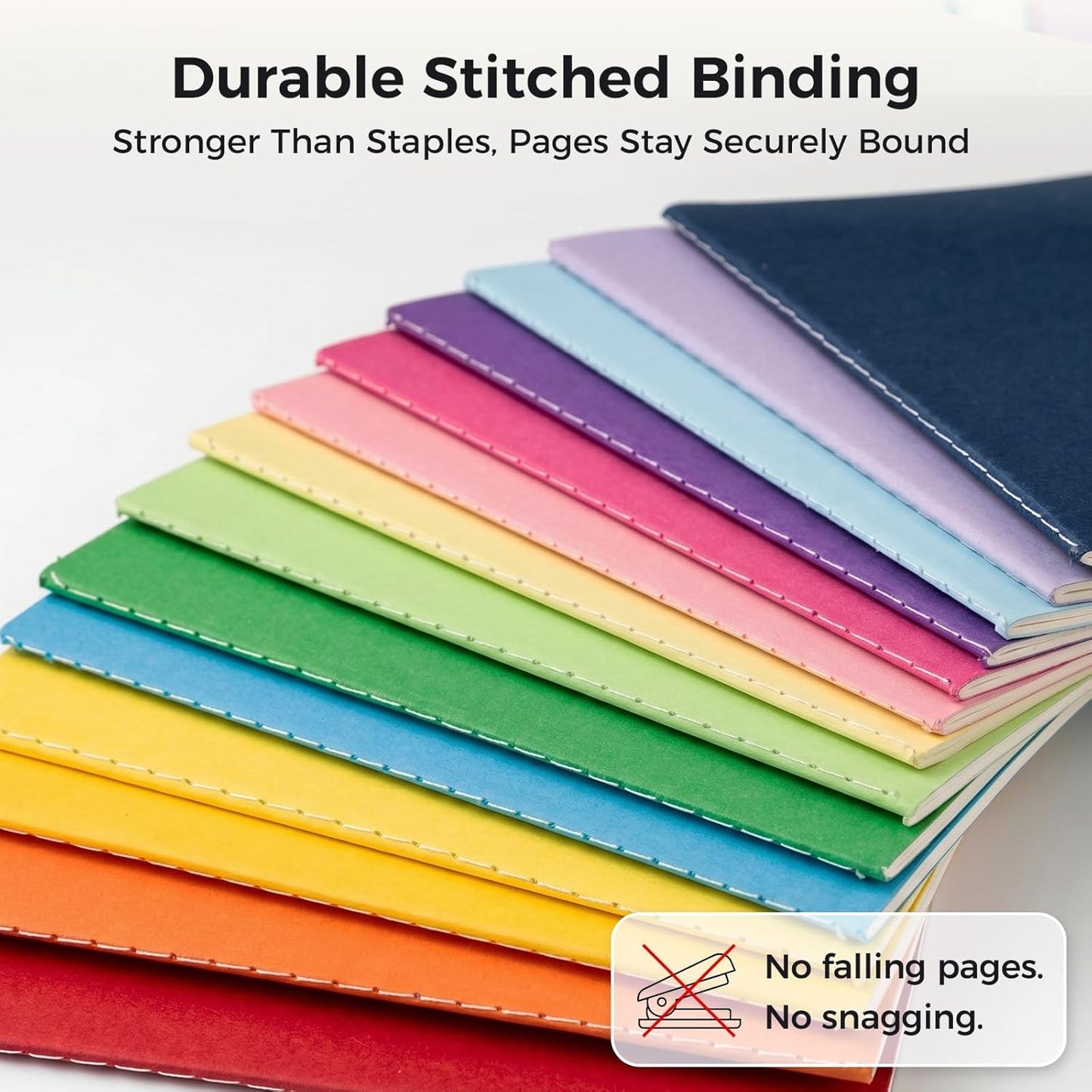Koogel 32 Pack Small Notebooks Bulk, 3.5 x 5.5 Inch Mini Journal Pocket Notepads Set for Back To School, Colorful Cover Memo Notepad for Kids Students Office Supplies,Tiny Note Book Bulk