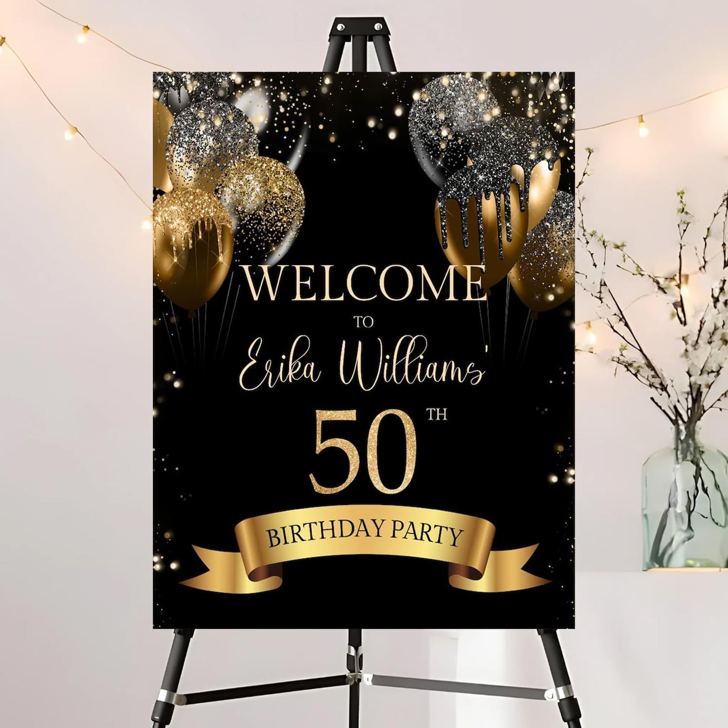 Editable Birthday Welcome Sign, Pink Bow Birthday Party Sign, Custom Birthday Signs, Welcome To Birthday Party, Birthday Party Decor, Welcome To Birthday Celebration Party Sign #12