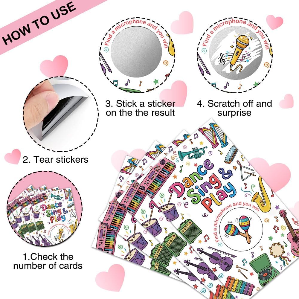 50 Pcs It's Race Time Go Scratch off Game Cards, Funny Racing Party Scratch Cards, Karting Theme Birthday for Teens Adults, Racing Lottery Prize Raffle Tickets, Birthday Game Supplies