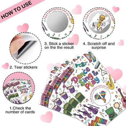 50 Pcs It's Race Time Go Scratch off Game Cards, Funny Racing Party Scratch Cards, Karting Theme Birthday for Teens Adults, Racing Lottery Prize Raffle Tickets, Birthday Game Supplies