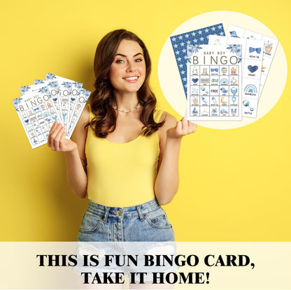 Bible Bingo Game - 24 Player Christian Church Bingo Cards for Women, Men & Family Parties - JK0103