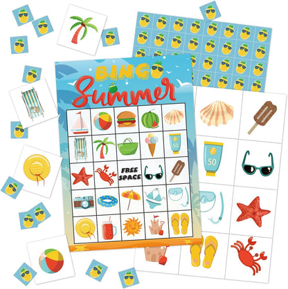 Bible Bingo Game - 24 Player Christian Church Bingo Cards for Women, Men & Family Parties - JK0103