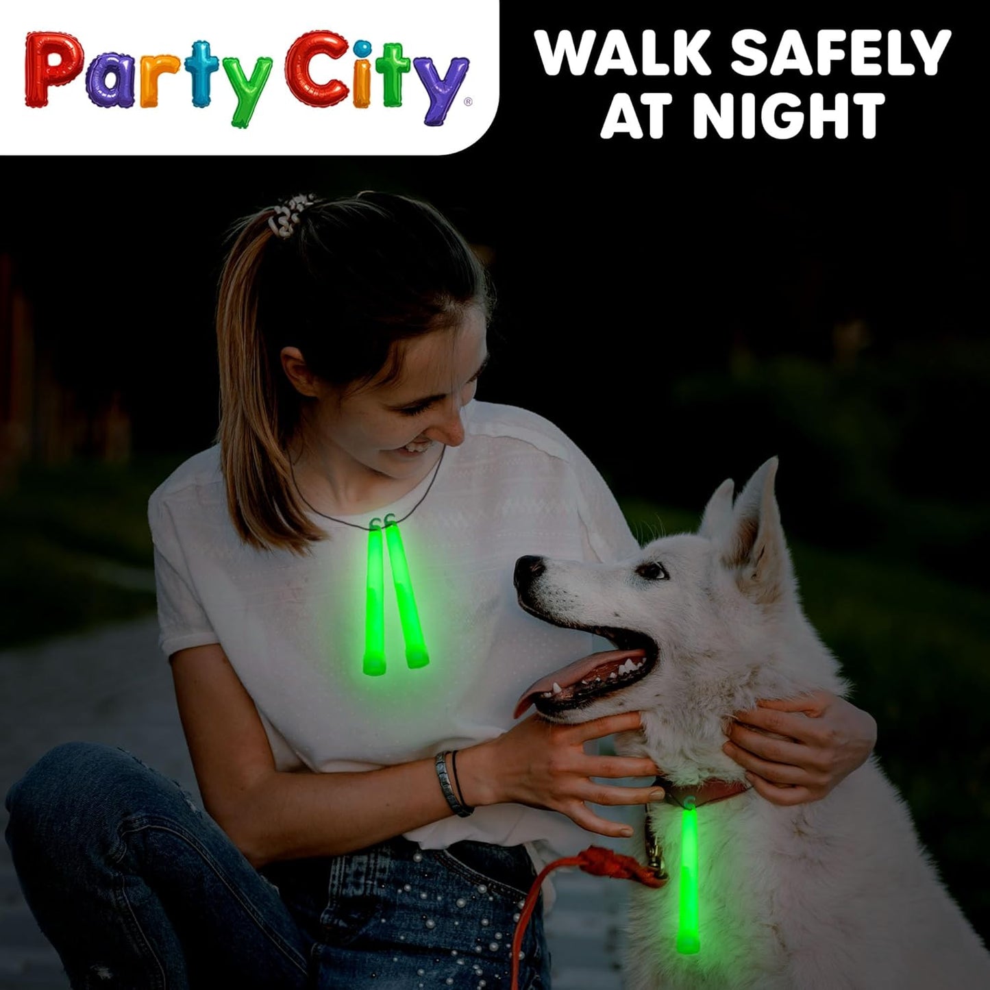 Party City Multicolor Glow Sticks Bulk Pack 6”- 25pk Glow in the Dark Sticks for Kids, Waterproof Camping Survival Ultra Bright Emergency Light Stick with String, Neon Glowsticks Party Supplies Favors