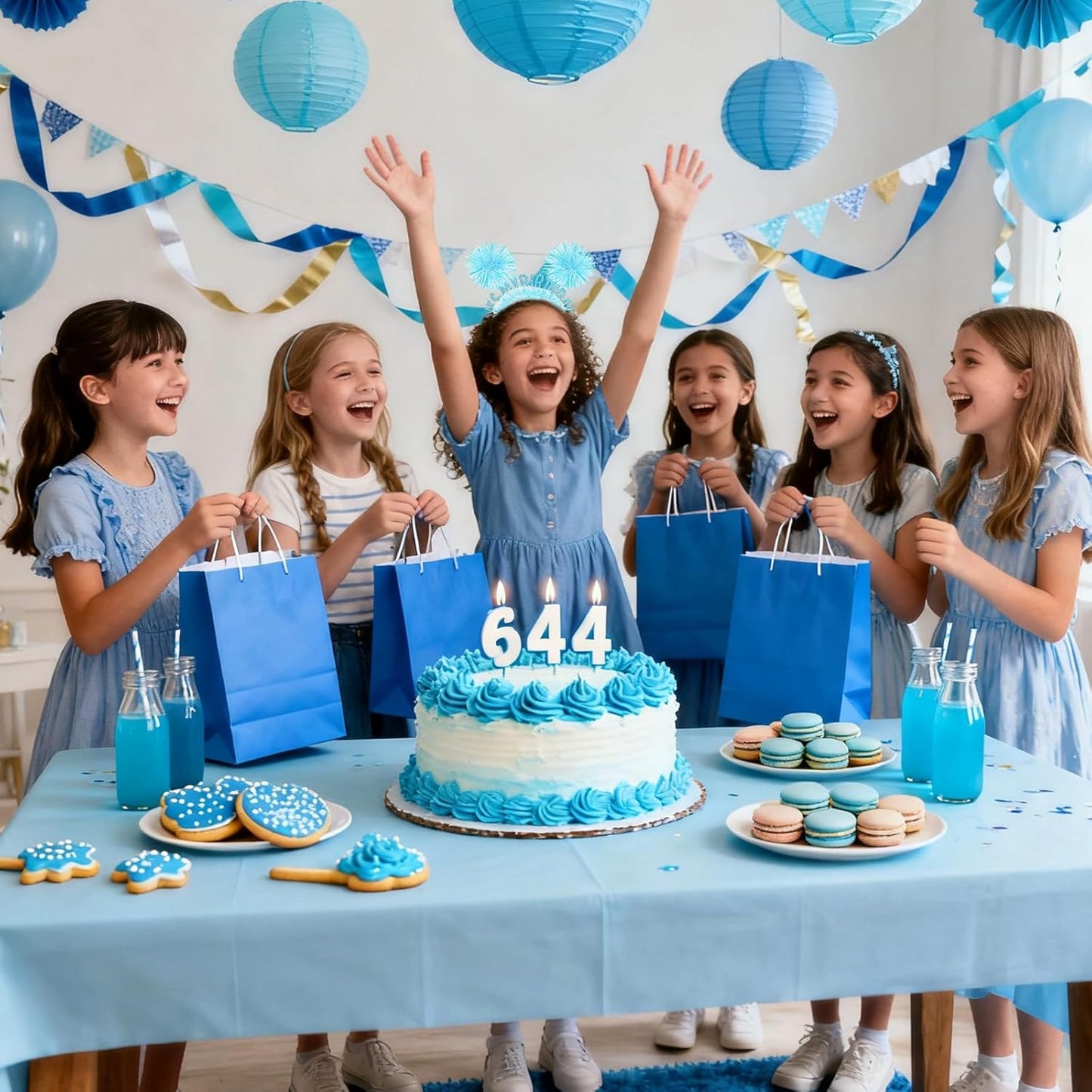 CAVETEE Happy Birthday Crown and Tiara for Women & Girls Party Decorations Gifts