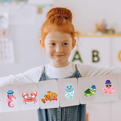 24 Sheets Cupcake Make a Face Sticker Sheets for Kids Todders Activities, Make Your Own Stickers for Kids Birthday Party Favor Supplies Craft