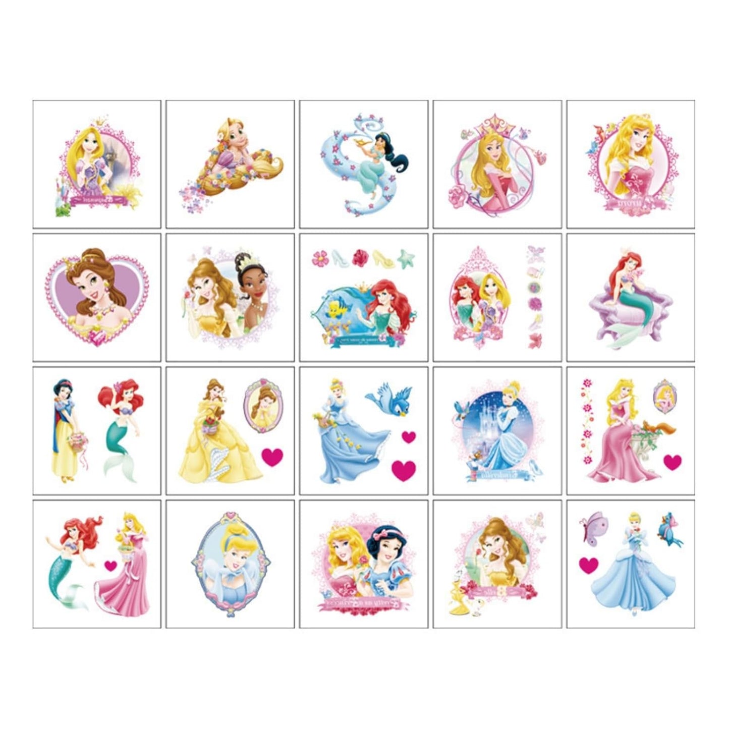 20Sheets Mickey Mouse Temporary Tattoos Birthday Themed Party Supplies Decoration Favors Cartoon Cute Sticker for Teens Home Activity Prizes Carnival Christmas Rewards (Mickey)
