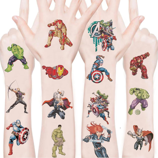100Sheets 5 * 5 Disney Frozen Temporary Tattoos Birthday Themed Party Supplies Decoration Favors Cartoon Frozen Sticker for Kids Boys Home Activity Class Prizes Carnival Christmas Rewards