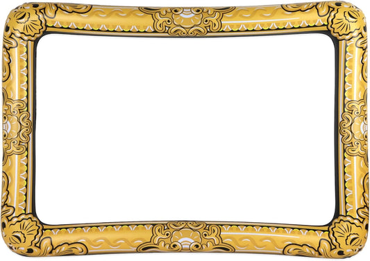HENBRANDT Inflatable Photo Frame with Gold Additive 60 x 80 cm Black