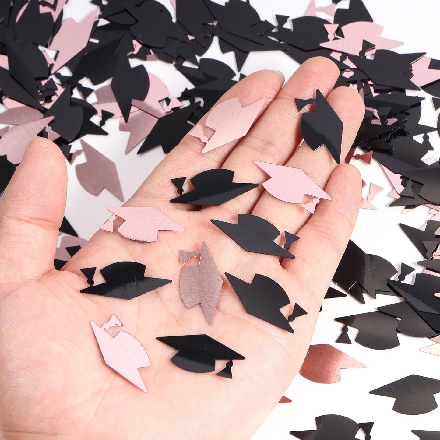 Silver and Blue Graduation Confetti 2026, 1000 Pcs Class of 2026 Table Centerpiece Grad Confetti for 2026 Graduation Party Decorations Supplies