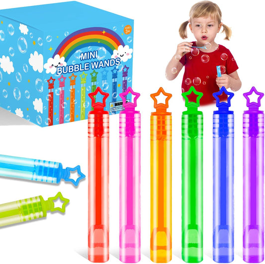 Bulk Mini Bubbles Party Favors for Kids 100-300 Pack, Small Graduation Birthday Pinata Goodie Bag Fillers Non Candy Treats for Toddlers, 4 of July Essentials Toys Prizes Rewards for Boys Girls