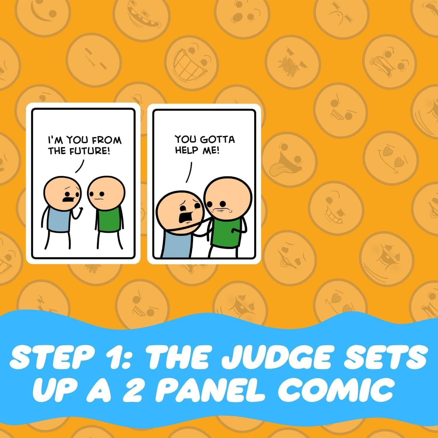 Joking Hazard by Cyanide & Happiness - 360+ Funny & Inappropriate Comic Cards, Hilarious Party Games | Includes Add-Your-Own-Words Cards
