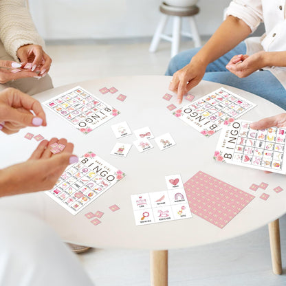 Bible Bingo Game - 24 Player Christian Church Bingo Cards for Women, Men & Family Parties - JK0103