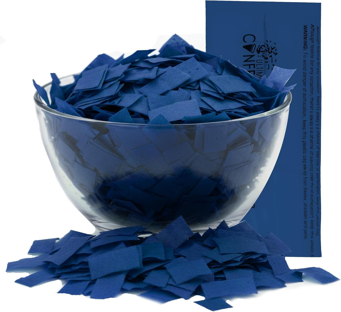 Ultimate Confetti, Multicolor Biodegradable Confetti - Rectangular Fluttering Tissue Paper Confetti for Cannon and Launcher use - Best for Holidays, Birthday, Wedding, and Parties - 1 lb, 16 oz