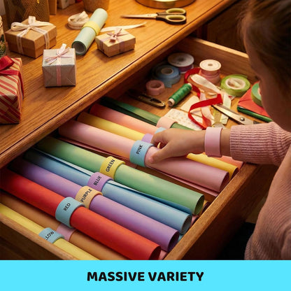 LovesTown 12PCS Silicone Slap Bracelets, Colorful Snap Bracelet for DIY Kids Gifts, Classroom Prizes, Party Favors