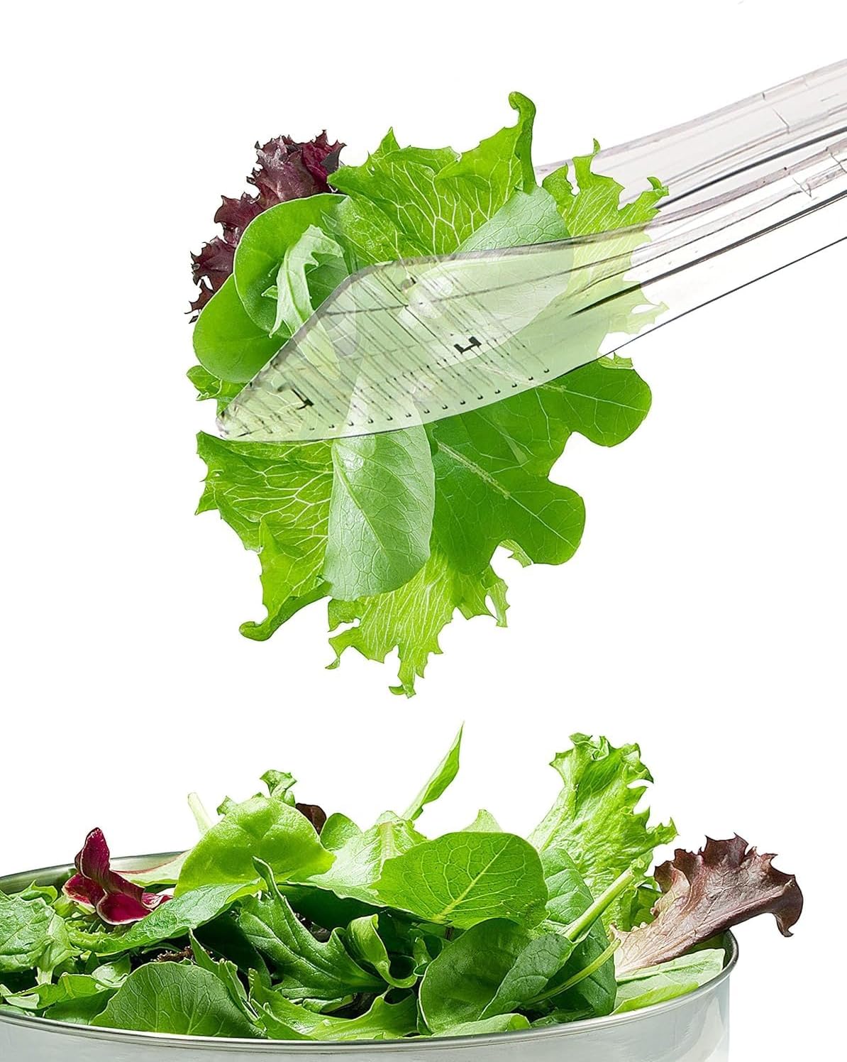PARTY BARGAINS 8.5″ Clear Plastic Serving Tongs 12-Pack – Heavy-Duty Disposable & Reusable Kitchen Tongs for Parties BBQ Buffet Salad Appetizers Catering