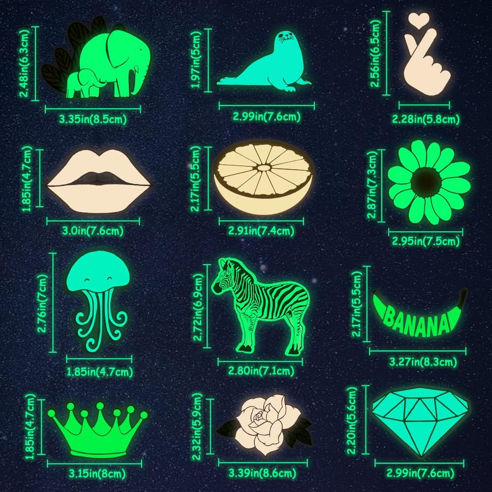 QTL Neon Stickers for Teens & Students Prizes, Waterproof Vinyl Party Favor Stickers, School Rewards, Water Bottle and Laptop, 50PCS - Colors B
