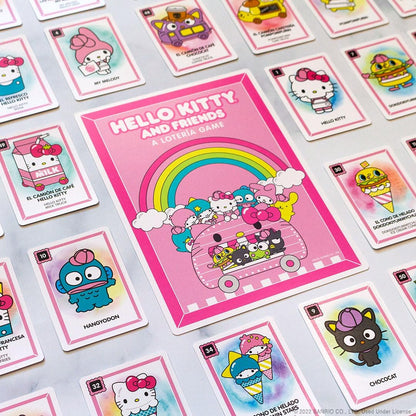 Hello Kitty Loteria Game - Custom Bingo Style Inspired by Spanish Words & Mexican Culture
