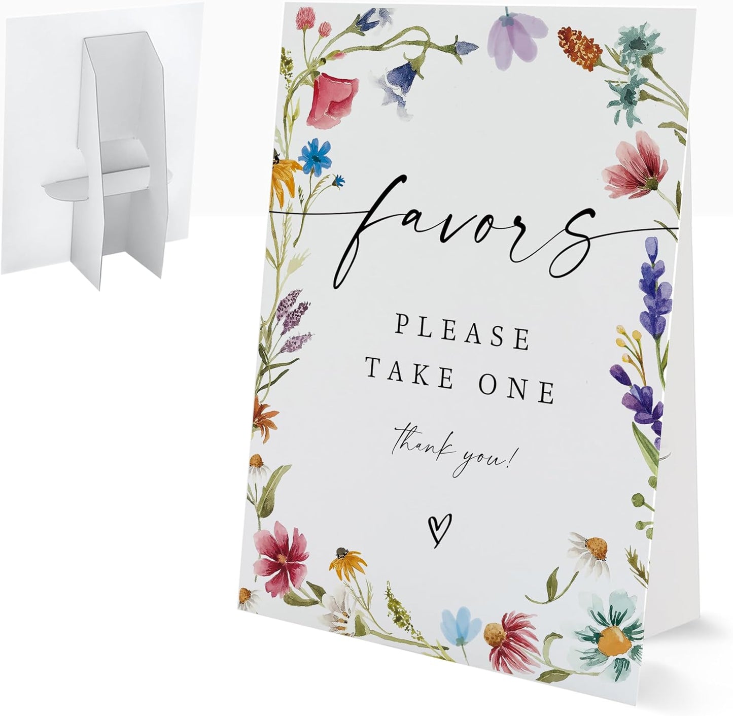 Bible Guest Book Sign, Wedding Signs for Ceremony and Reception, Floral Bridal Shower Decoration, Wedding Signage with Bracket, Bridal Shower Decor, Supplies For Engagement and Anniversary Parties, 13