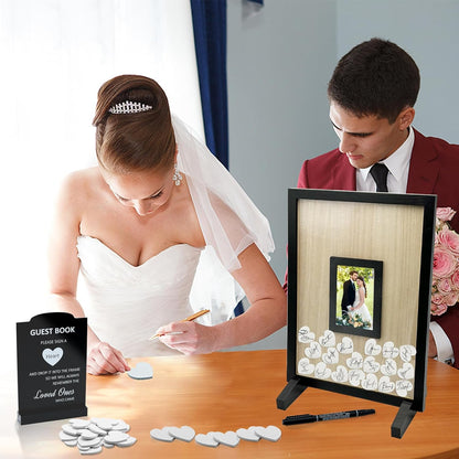 Wedding Guest Book Alternative, Guestbook For Wedding, Wedding Guest Book Alternative, Wedding Guest Book, Baby Shower Registry, Anniversary, Registry Wedding Registry, Funeral, Memories, Black