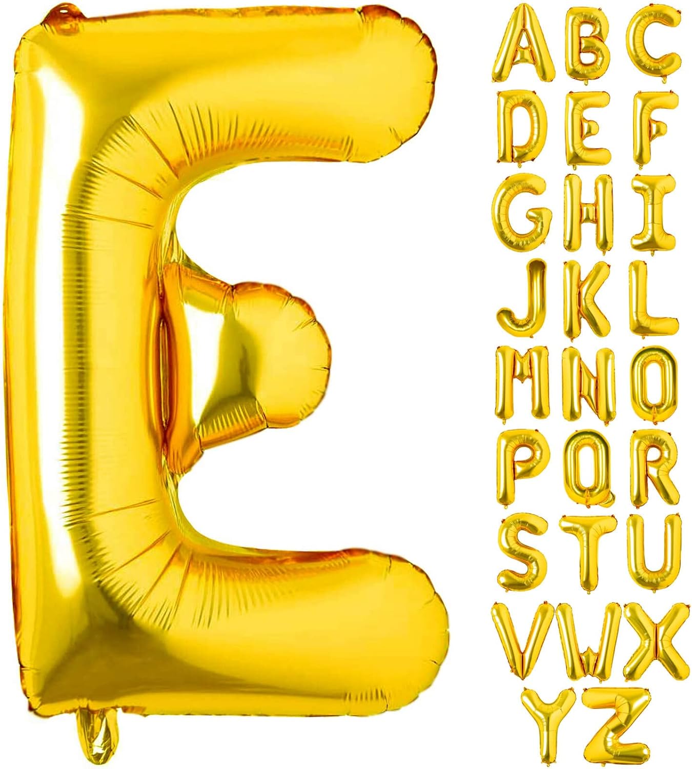 Lovoir 40 Inch Large Gold Letter A Balloons Big Size Jumbo Mylar Foil Helium Balloon for Birthday Party Celebration Decorations Alphabet Gold A