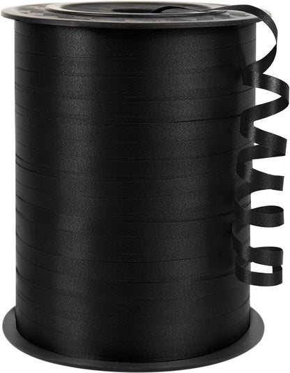 500 Yards White Curling Ribbon for Gift Wrapping, 1/5 inch Wide Balloon Ribbon String for Florist Flower, Crafts, Wreaths, Christmas, Birthday Party, Wedding