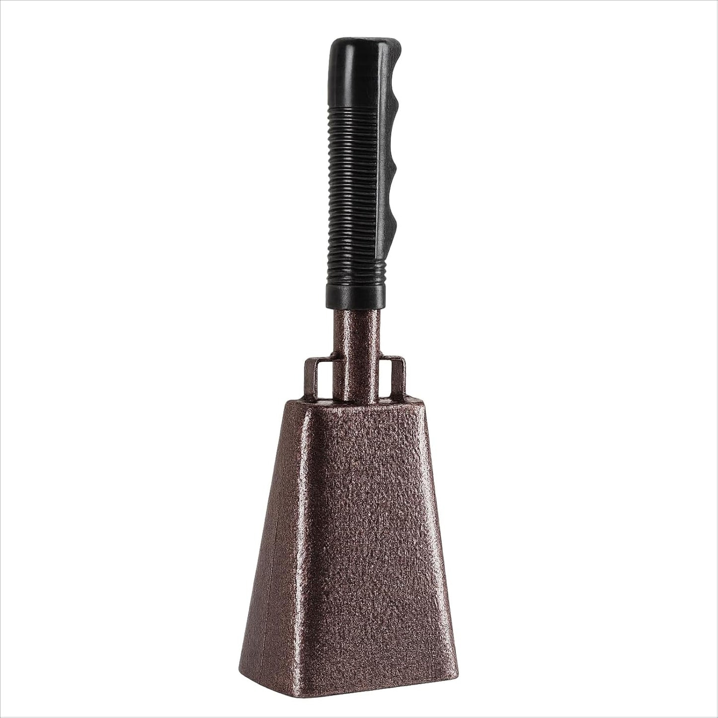 BLUE PANDA Cowbell Noise Maker - 9-Inch, Royal Blue, Pack of 2 - Metal Cowbell Instrument with Ergonomic Handle - Cheering Bell for Stadium Cheers & Celebratory Noise Maker