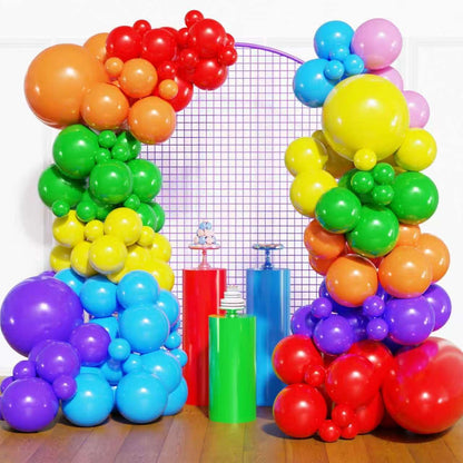 Navy Blue Gold Balloons Garland Kit, 120 pcs Navy and Gold Confetti White Balloons Arch for Graduation Birthday Party Baby Shower DIY Decoration