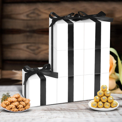 100 Pack Small Gift Boxes, 2x2x2 Inches Favor Boxes Gold Paper Gift Boxes with Lids for Presents, Crafting, Cupcake Boxes, Gifts, Candy Boxes for Wedding Party Bridal Shower Baby Shower Favors