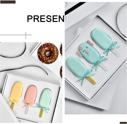 30 Pieces Acrylic Sticks Reusable Cakesicle Cake Pop Mold Mirror Ice Pop Sticks Ice Cream Cakesicle Mold for Home Cake Candy Gifts Party Craft
