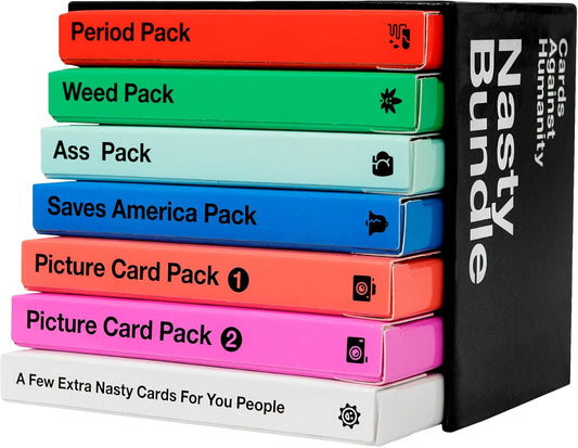 Cards Against Humanity: Nasty Bundle • 6 Nasty Themed Packs + 10 All-New Cards