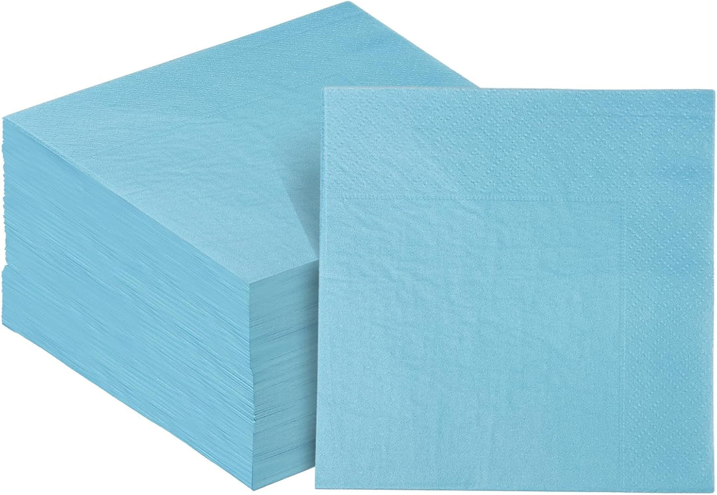 24 colors Cocktail Napkins 5 * 5inch disposable Beverage Napkin paper for Cocktail, Wedding, Dinner，Brithday Party Dessert Wine Paper Napkins（ 120 Count）