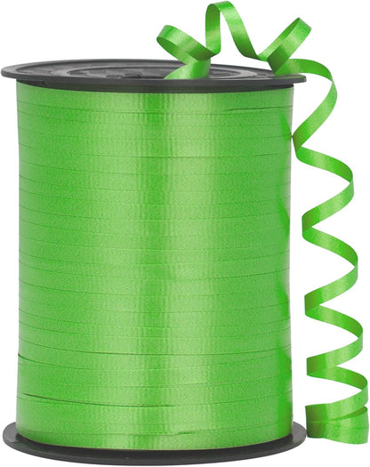 Black Ribbon - 500 Yard Crimped Curly Ribbon for Gift Wrapping, Balloons, Graduations, Halloween, Birthday Parties