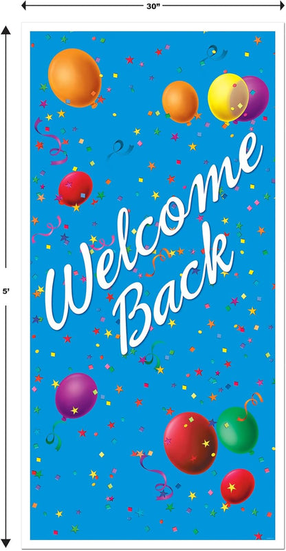Welcome Back Door Cover Party Accessory (1 Count) (1/Pkg)