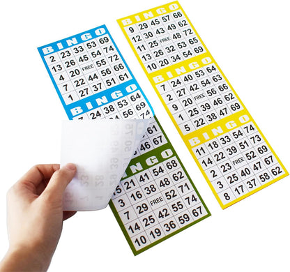 SEETOOOGAMES Bingo Paper Game Cards - 3 Card - 100 Books of 10 Sheets