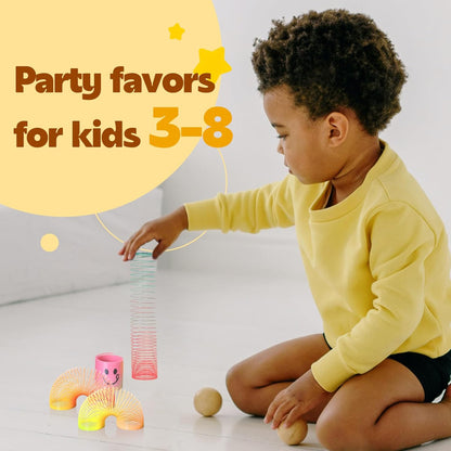 Cocurb 32 Pcs Mini Spring Party Favors for Kids 4 to 8 Fun Goodie Bag Stuffers for Birthdays, Classroom Prizes, and Small Toys Present