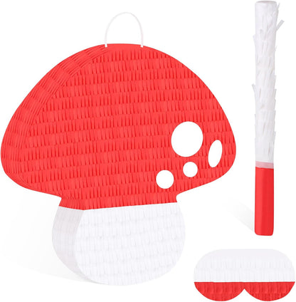 Easter Bunny Pinata Funny Bunny Egg Pinata with Blindfold & Stick for Birthday Decorations Easter Party Supplies Spring Decorations