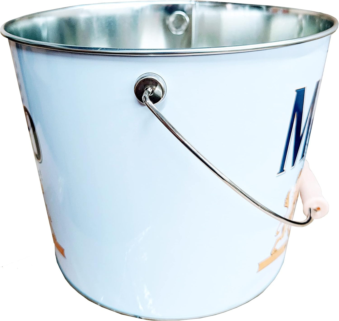 Modelo Beverage Bucket with Wire Handle Modelo (433317-12), White