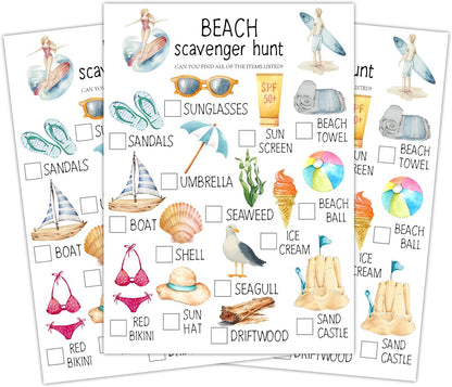 Insect Scavenger Hunt Cards Set of 30 Pcs, Nature Treasure Hunt Game for Family Friends, Outdoor Holiday Party Game Find and Seek Camping Activity -03