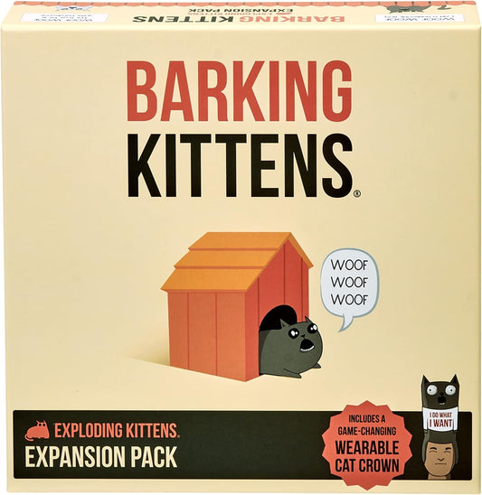 Exploding Kittens Party Pack - 2-10 Players - Ages 7+ - 15 Minutes to Play - Party & Family Card Game for Kids & Adults