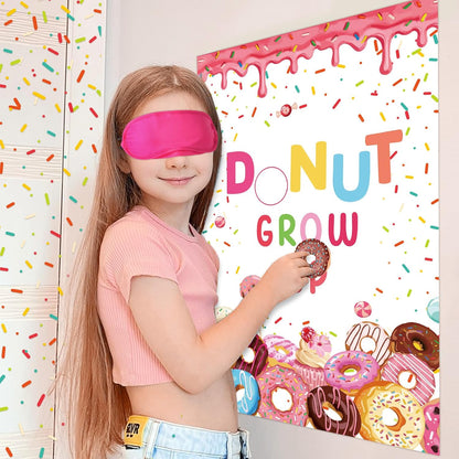 Pin The Crown on The Princess Party Games for Girls Princess Birthday Party with 24 Pcs Crowns, Large Princess Poster for Kids Girls Princess Birthday Party Princess Tea Party Decorations