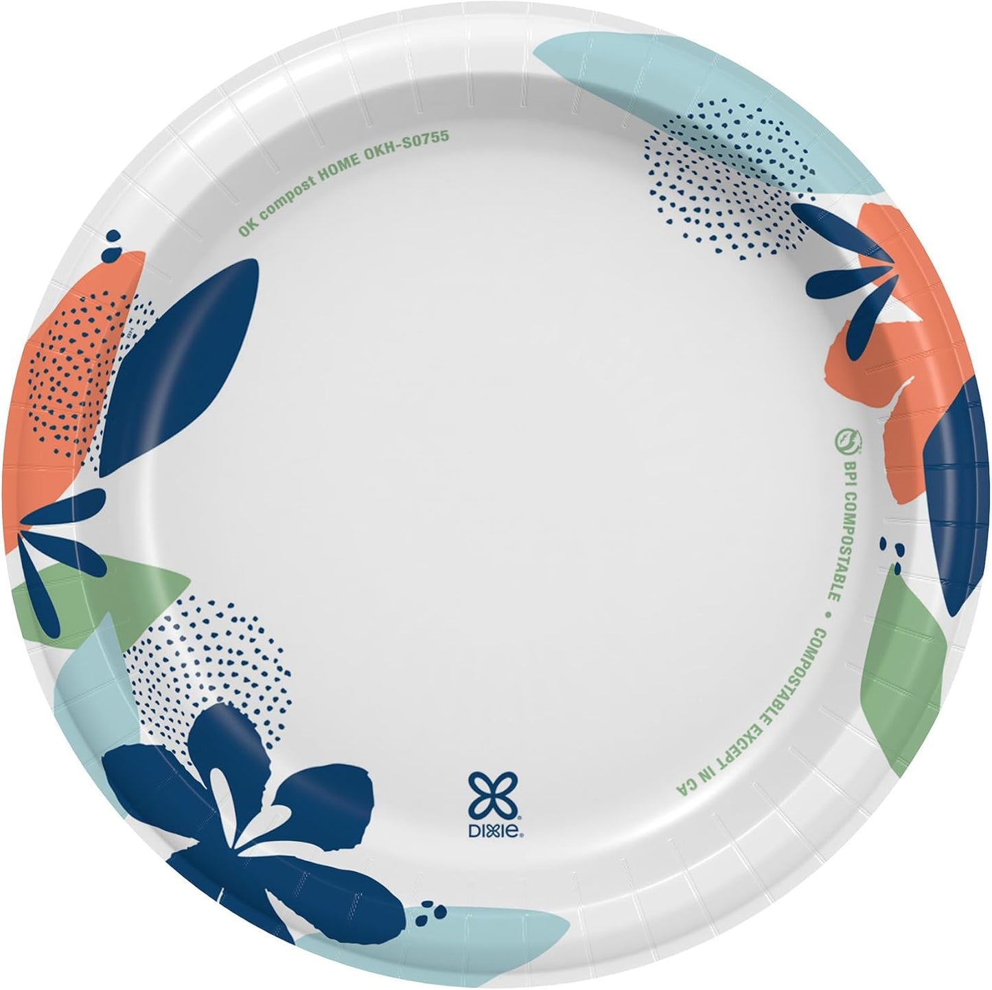 Dixie Large Paper Plates, 10 Inch, 150 Count, 2X Stronger*, Microwave-Safe, Soak-Proof, Cut Resistant, Disposable Plates For Everyday Breakfast, Lunch, & Dinner Meals