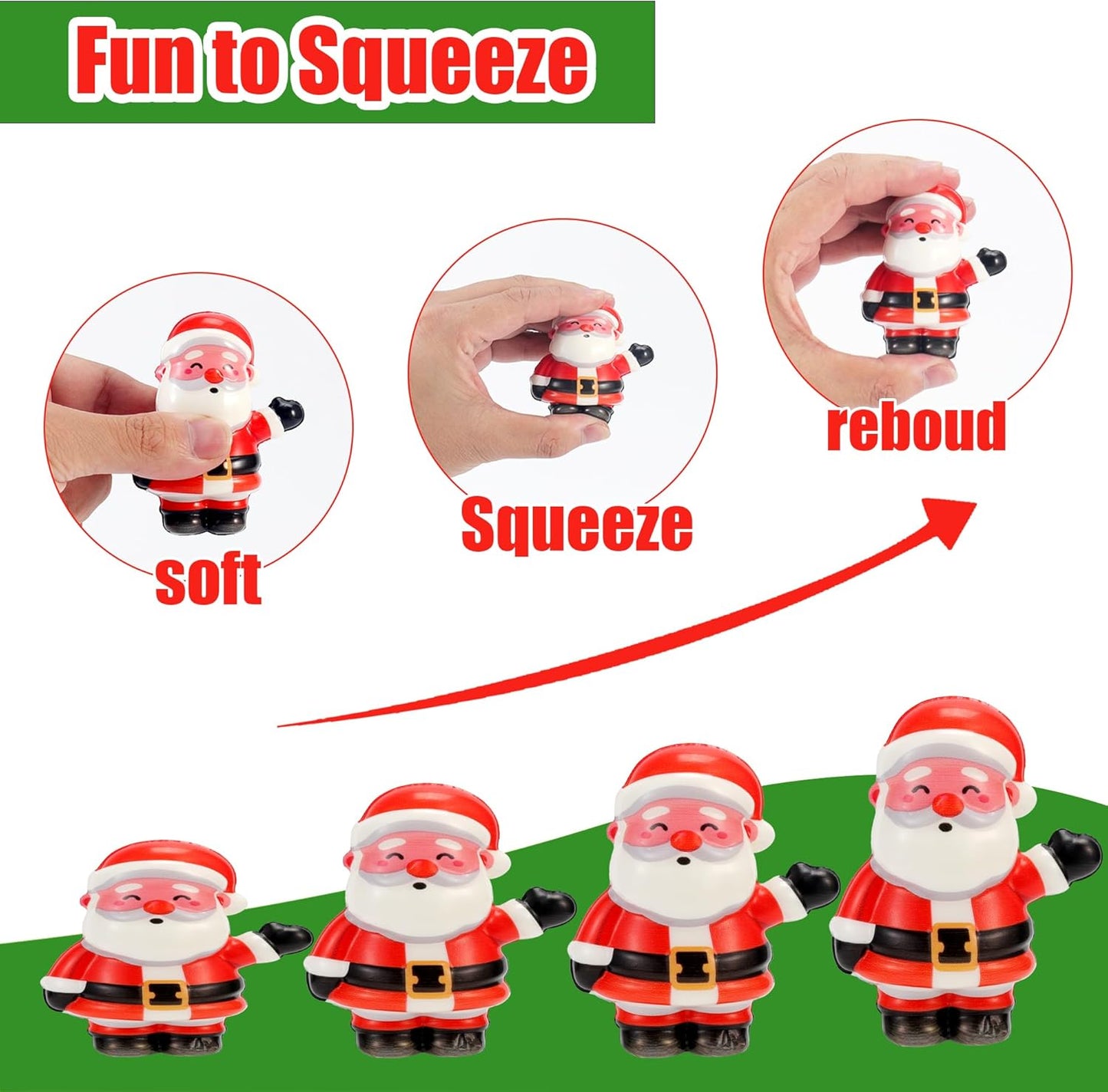 24PCS Party Favors for Kids, Animal Squishy Toys, Goodie Bag Pinata Fillers, Safari Wild Birthday Decorations, Treasure Chest Classroom Prizes,Easter Halloween Christmas Stocking Stuffers Gifts