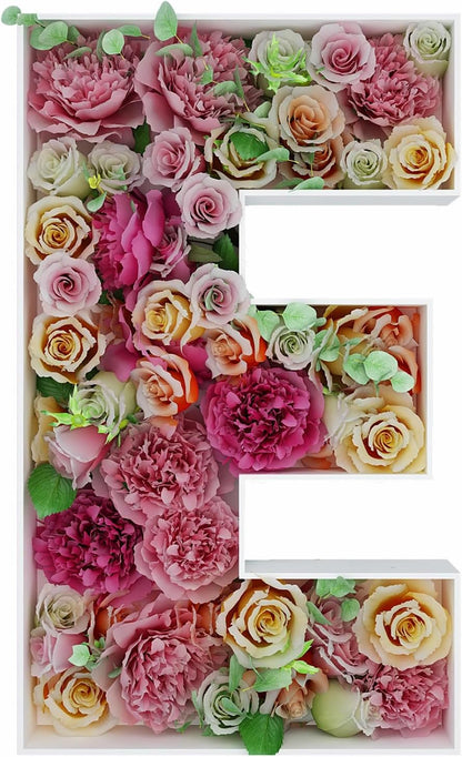 JW Passion - Premium Quality Made 3FT Tall Mosaic Balloon Frame Big Marquee Light Up Letters DIY Kit for Birthday Party Wedding Backdrop Decor Letter A Pre-Cut Foam Board