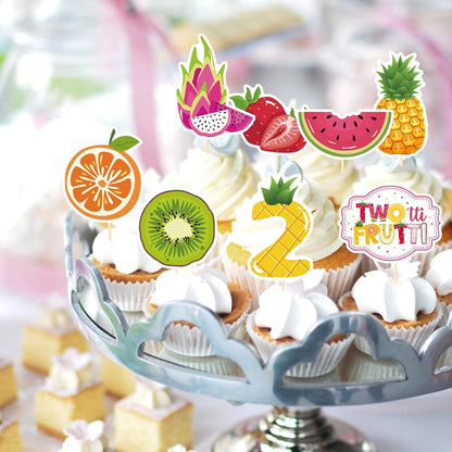 Wildflower Birthday Party Decorations, 36PCS Flower Floral Cupcake Toppers Decoration, Baby in Bloom Baby Shower Cupcake Picks Decor Party Supplies for Gilrs Women
