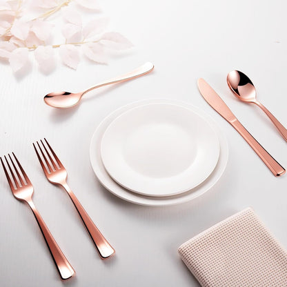 144 Pack Gold Premium Heavy Duty Plastic Silverware, 48 Forks, 48 Spoons, 48 Knives, For Catering, Parties, Dinners and Weddings, BPA-Free, Disposable Plastic Cutlery Set Utensils Set