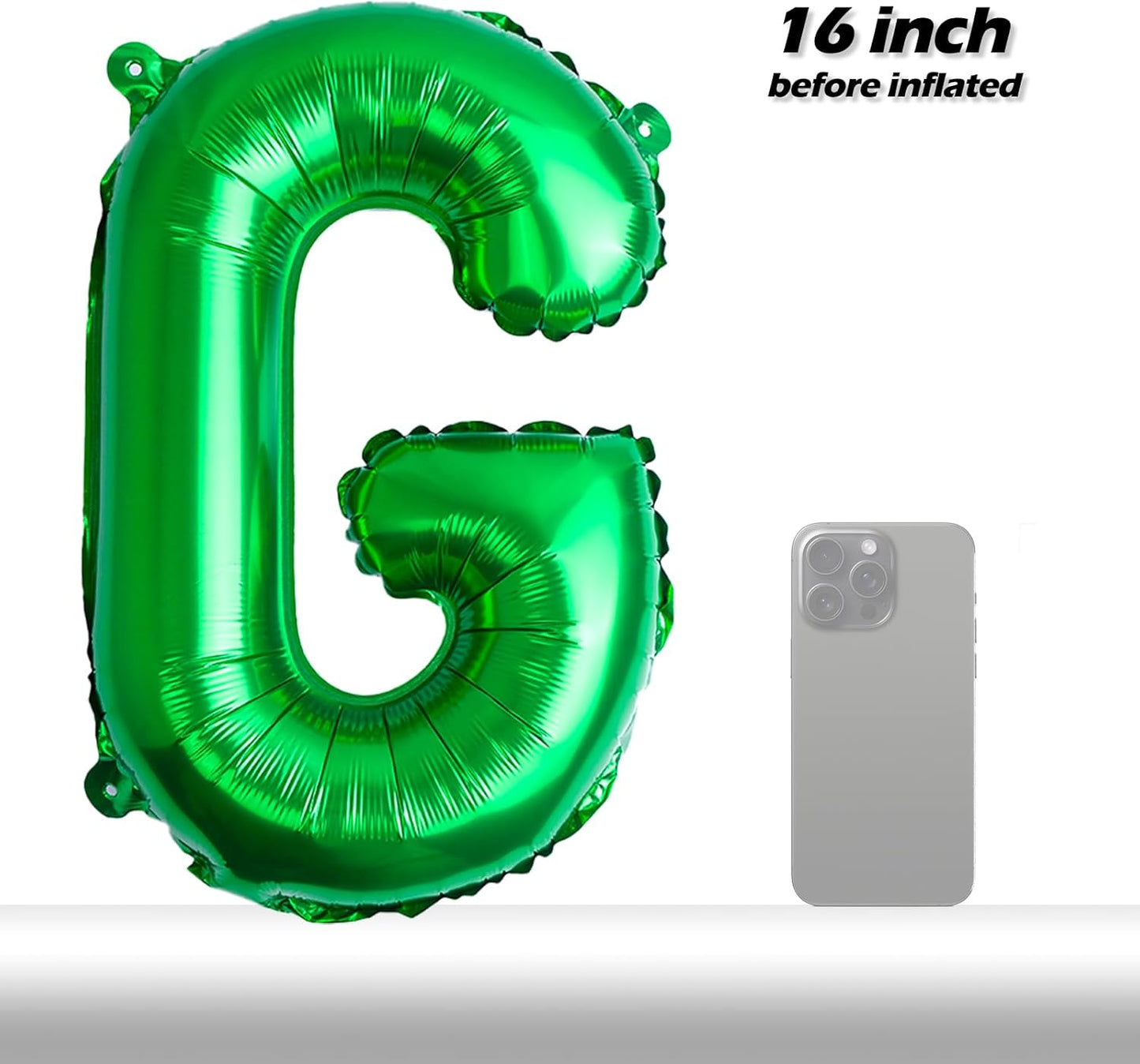 [20 Pcs] 16" Gold Foil Number Balloons (2 sets of 0-9) - Mylar Aluminum Hanging Decorations for Graduation, Birthday, Christmas & New Year's Eve Parties